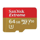 Sandisk Dsqxaf-064g-gn6ma, 64 Gb, Extreme Microsdxc Uhs-i