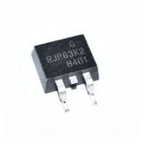 Transistor Igbt Rjp63k2 Smd (6 Peças) Rjp 63k2 Rj P63 K2