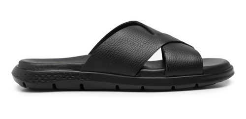 Sandalia Flexi Para Hombre Estilo 400020 Negro