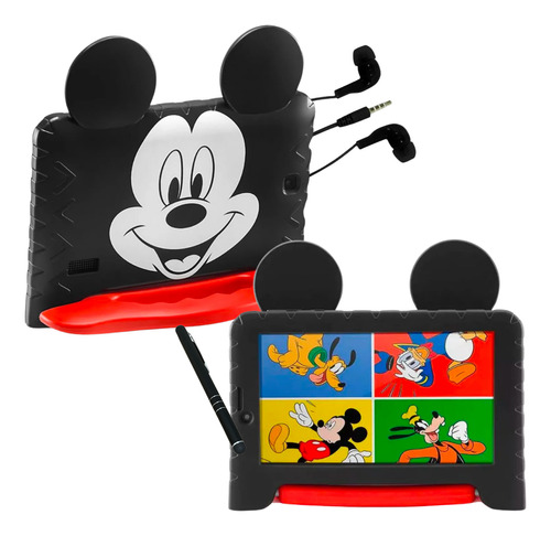 Tablet Infantil 32gb Mickey Mouse Disney M7 + Fone + Caneta 