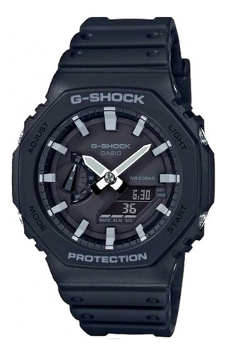 Relogio Gshock,,, Ga-2100-1a Pequeno Original Ga-2100 Carbon