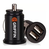 Cargador Griffin Auto 2 Puertos Usb 5v 2.1a / 5v 1a