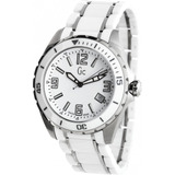 Reloj Guess X85009g1s Unisex De Cerámica Blanco