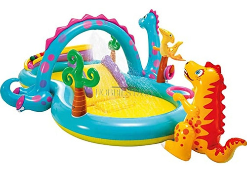 Centro De Juegos Piscina Inflable Intex 57135 Dinosaurio