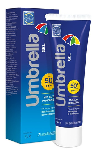 Bloqueador Umbrella Gel Spf 50+ - g a $2479