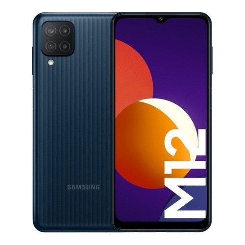 Celular Samsung Galaxy M12 Dual Sim 128 Gb Negro Refabicado
