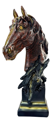 Estatua De Cabeza De Caballo, Adorno De Mesa, Escultura De