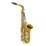 Silvertone Slsx011 Saxofón Alto Eb Combinado 