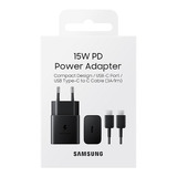 Cargador Samsung Usb-c Ultra Rapida (15w) Con Cable Original