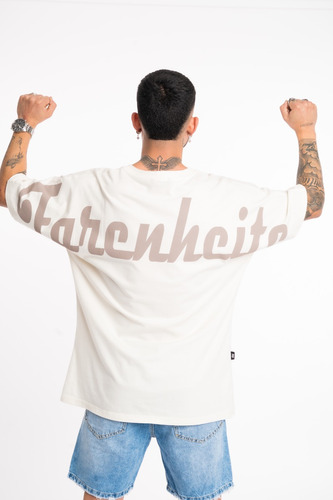 Remera Hombre Farenheite Oversize Al Full Back