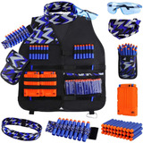 Uwantme Kit De Chaleco Táctico Para Niños Nerf Game N-strike