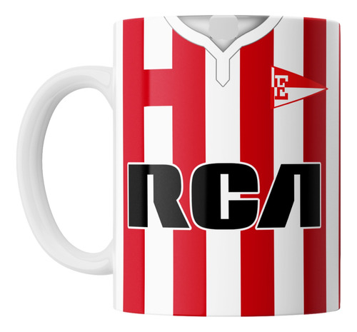 Taza Cerámica Futbol Estudiantes De La Plata Camiseta