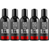 Kit 5 Tonico Elixir De Crescimento Barba Cabelo Blend 120ml