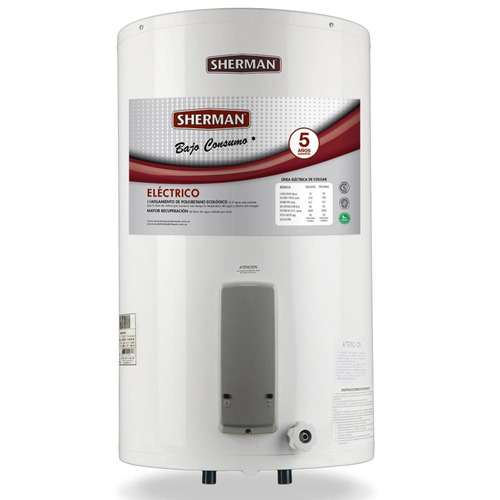 Termotanque Colgar Eléctrico 55 L Sherman De Rheem Inferior