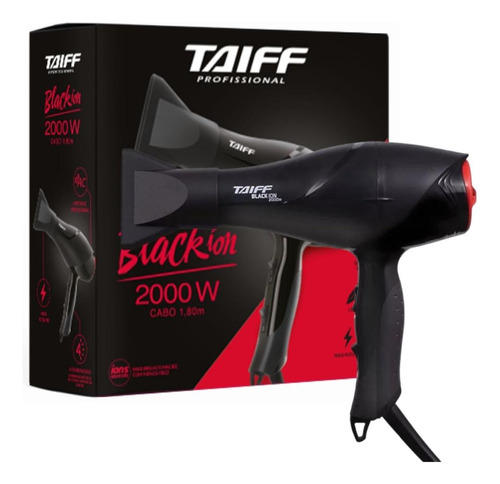 Taiff Secador Black Ion 2000w 110v