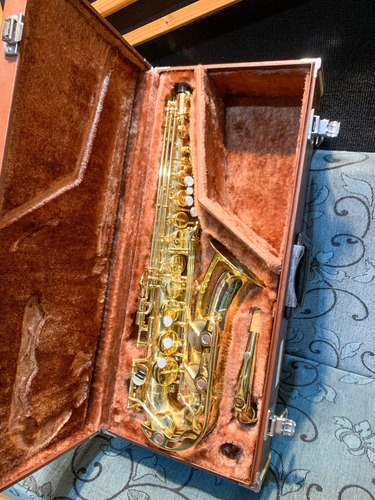 Sax Alto Yamaha Yas 32 I Dourado Japão Usado 