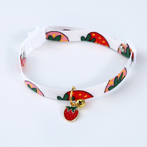 Collares Con Colgante De Fruta Para Gatos  Cascabeles De Fre