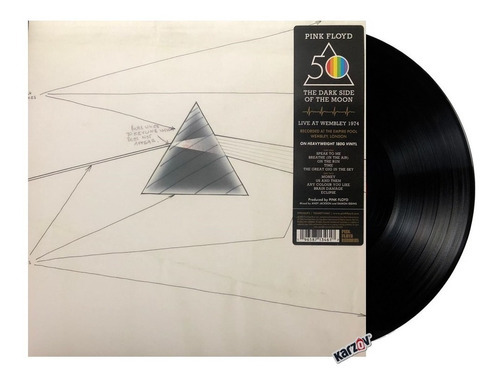 Pink Floyd Dark Side Moon Live Wembley 50th Anniversary Lp