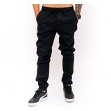 Calça Jogger Masculina Skinny Camufladas Ou Preta C Elastico