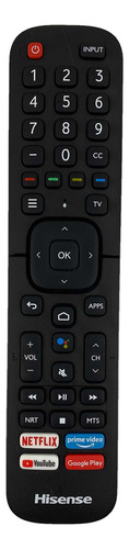 Control Remoto Compatible Para Tv Hisense Erf2k60h Sin Tapa