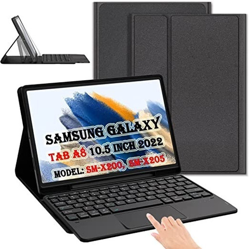 Funda Con Teclado Inalambrico Para Samsung A8 10.5