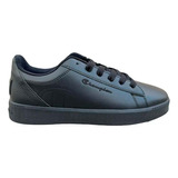 Tenis Champion Negro Casuales Para Hombre