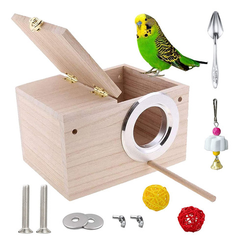 Jslzf Nido De Pajaros, Caja Nido De Periquitos, Caja De Cria