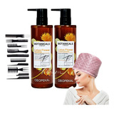 Kit Shampoo + Acondicionador + Gorro Termico + 10 Peinetas