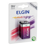 Bateria/pilha Recarregavel 9v 250mah Elgin