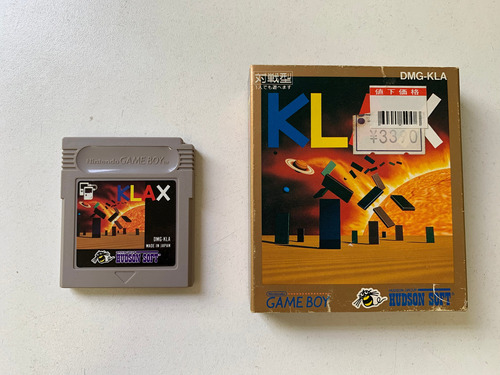 Cartucho Klax Para Game Boy (jp)