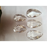 Caireles  Cristal Almendra 5 Cm Calidad Austria X 10 Belgran