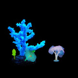 Vturboway - Lote De 2 Adornos De Coral Artificial Para Acuar