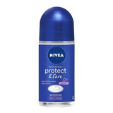 Desodorante Antitranspirante Roll On Protect Nivea 50g