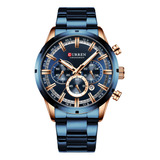 Reloj Para Hombre Con Correa De Esfera, 3 Atm, Lujoso, Grand