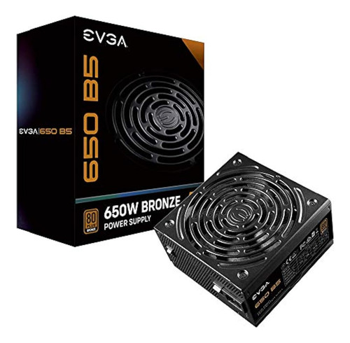 Evga 220-b5-0650-v1 650 B5, 80 Plus Bronze 650w, Totalmente 