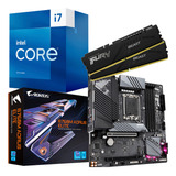 Kit  Intel 13ª  Core I7 13700k + B760m Aorus Elite + 32 Ddr5