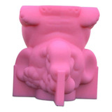 Elefante Molde De Silicona Mini Maceta, Maceta Jarrón Molde