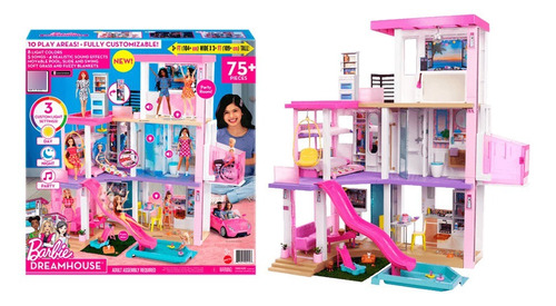 Barbie Casa De Los Sueños Original Mattel Inmediata + Muñeca