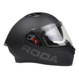 Casco Roda Course Negro Mate Cerrado Svs