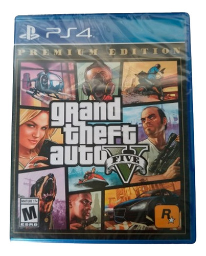 Grand Theft Auto V  Premium Edition  Ps4 Formato Físico
