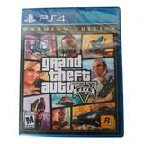 Grand Theft Auto V  Premium Edition  Ps4 Formato Físico