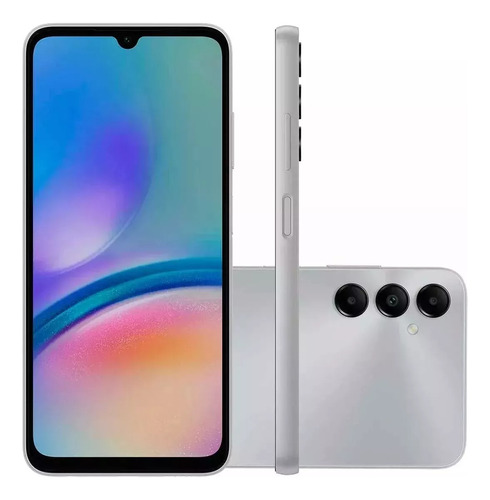 Samsung A05s 128gb Prata 6gb Ram / Capinha + Película Brinde