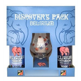 Pack Delirium Discovery 4 Cervezas 330ml + Copa Original.