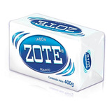 Jabón En Barra Zote® Detergente, Aroma Blanco, 400 G