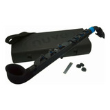 Nuvo N520jbbl Saxofón Soprano, Color Negro Y Azul