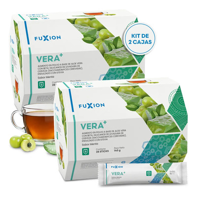 Fuxion | Kit 2 Vera+ | Aloe Vera Y Wellmune® (betaglucanos) | Meses sin interés