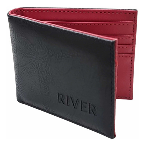 Gran Billetera River Plate 100% Original Cuero Pu - Licencia