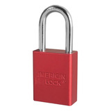 Candado Safety Rojo Al070 A1106red Master Lock