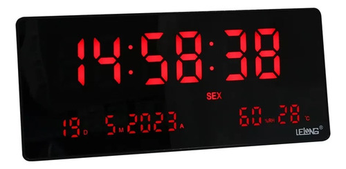 Relógio De Parede Led Digital Corers  Pronta Entrega Le-2136