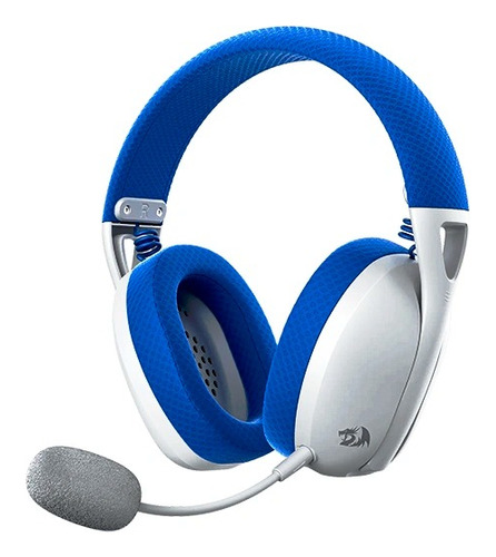 Audífono Redragon Ire Pro H848 White / Blue Wireless